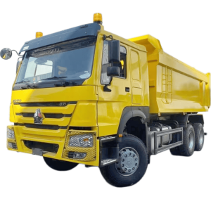 U Shape remanufactured howo dump truck