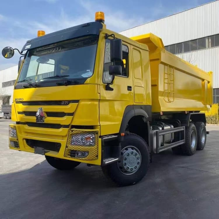 rebuilt howo tipper truck