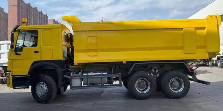 rebuilt howo dump truck