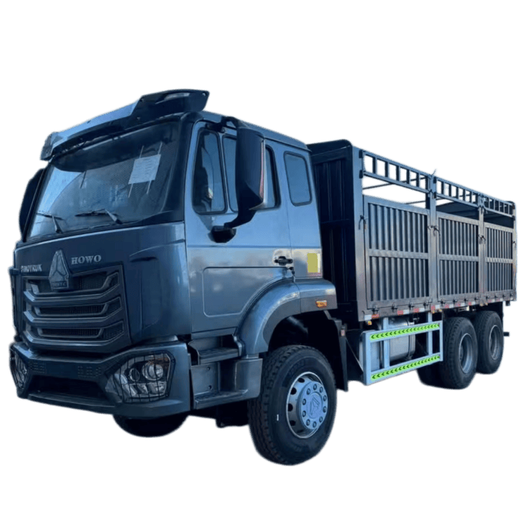 Reman Howo NX 6×4 Cargo Fence Truck 1 remanufactured howo nx fence cargo truck