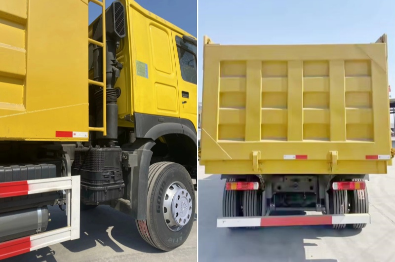 rebuilt sinotruk howo dump truck 371
