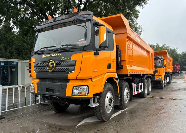 rebuilt shacman tipper truck x3000 8×4