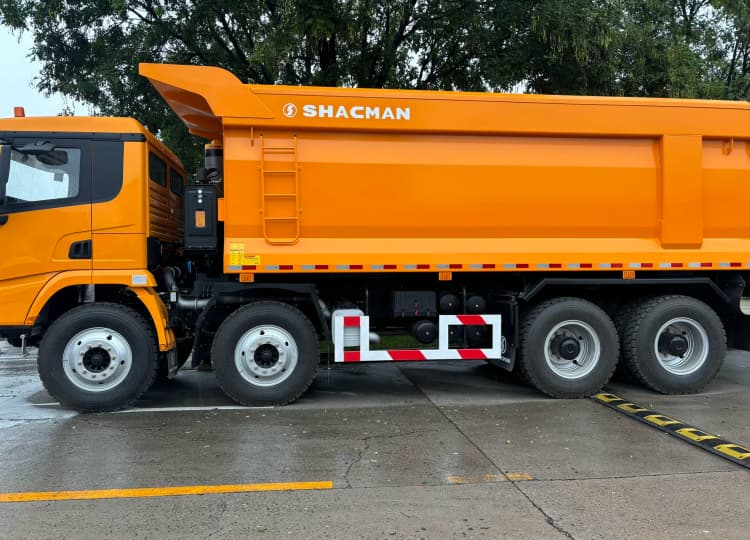rebuilt shacman tipper truck x3000 8×4