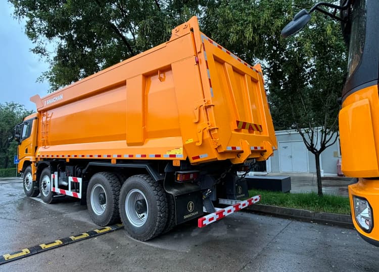 rebuilt shacman tipper truck x3000 8×4